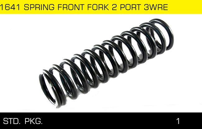 1641 SPRING FRONT FORK 2 PORT 3WRE